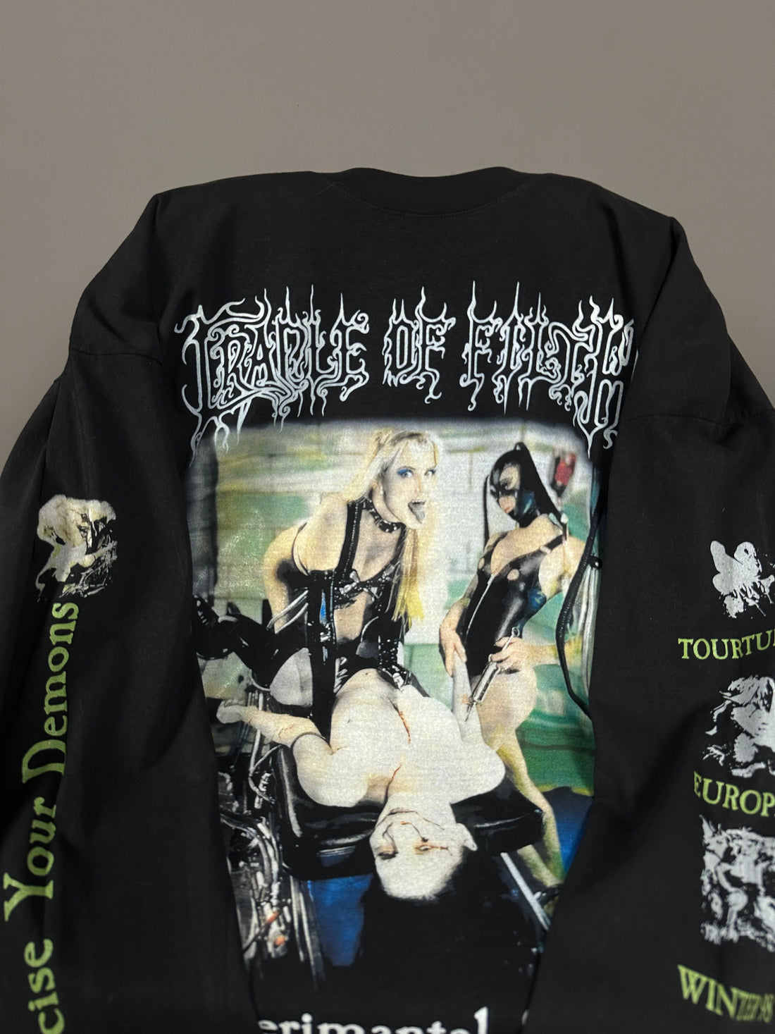 ヴィンテージ 1998 Cradle of Filth セックス・ファイルズ ロングスリーブ