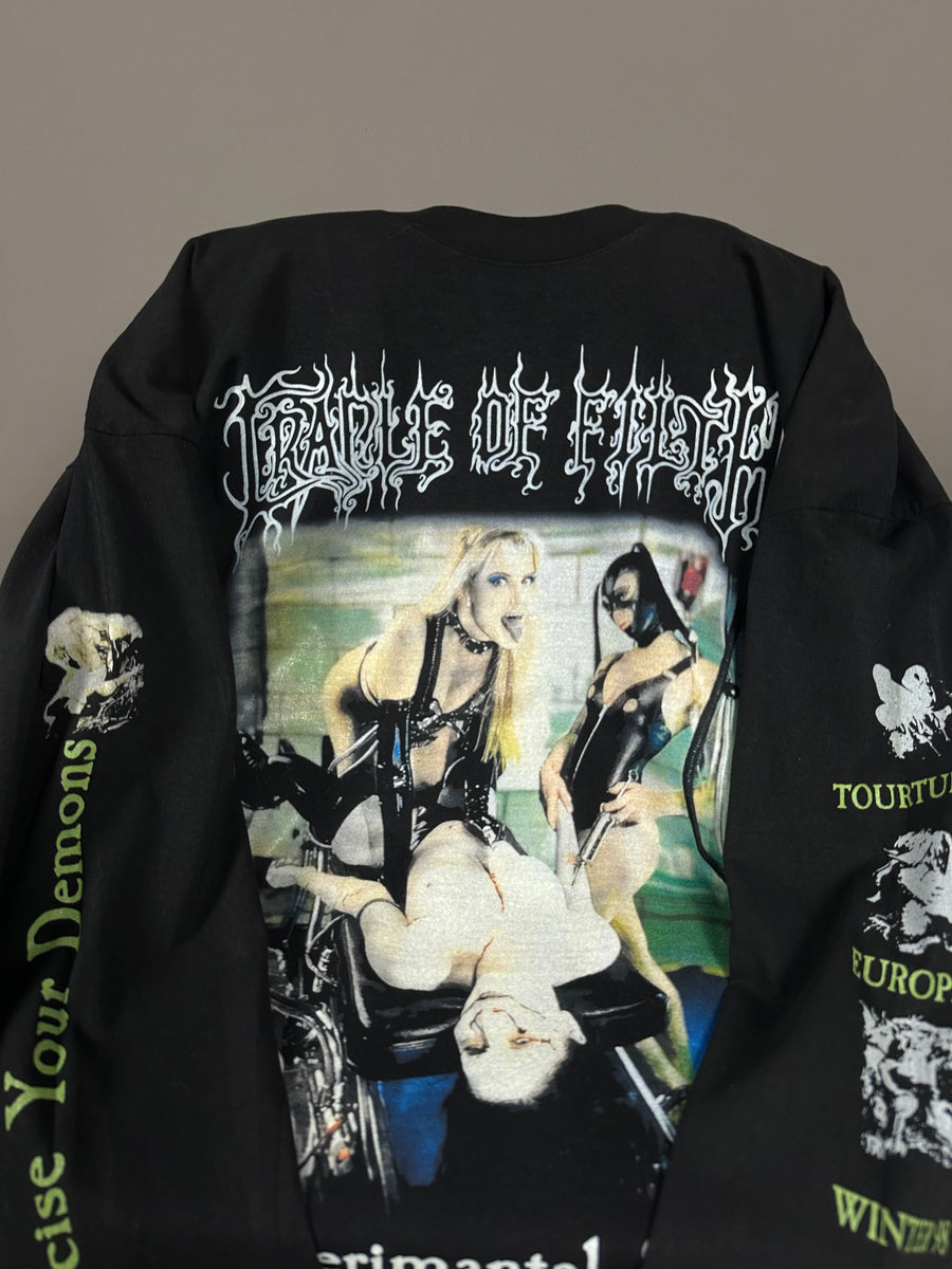 ヴィンテージ 1998 Cradle of Filth セックス・ファイルズ ロングスリーブ