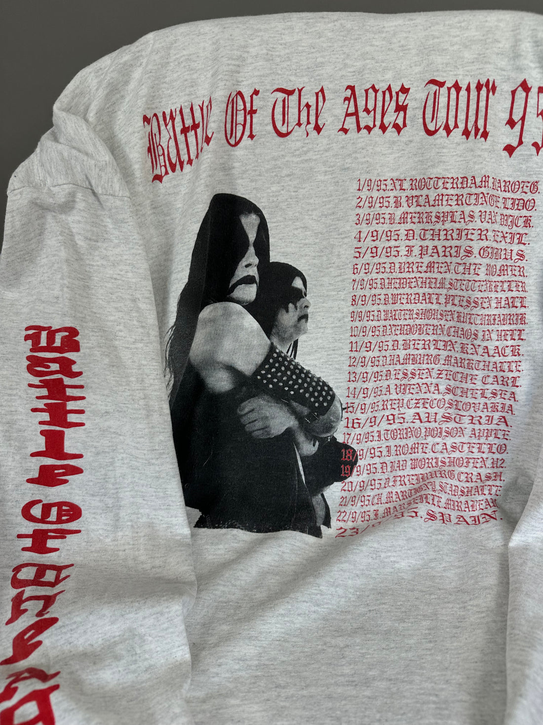 Vintage 1995 Immortal Battles Bootleg Longsleeve
