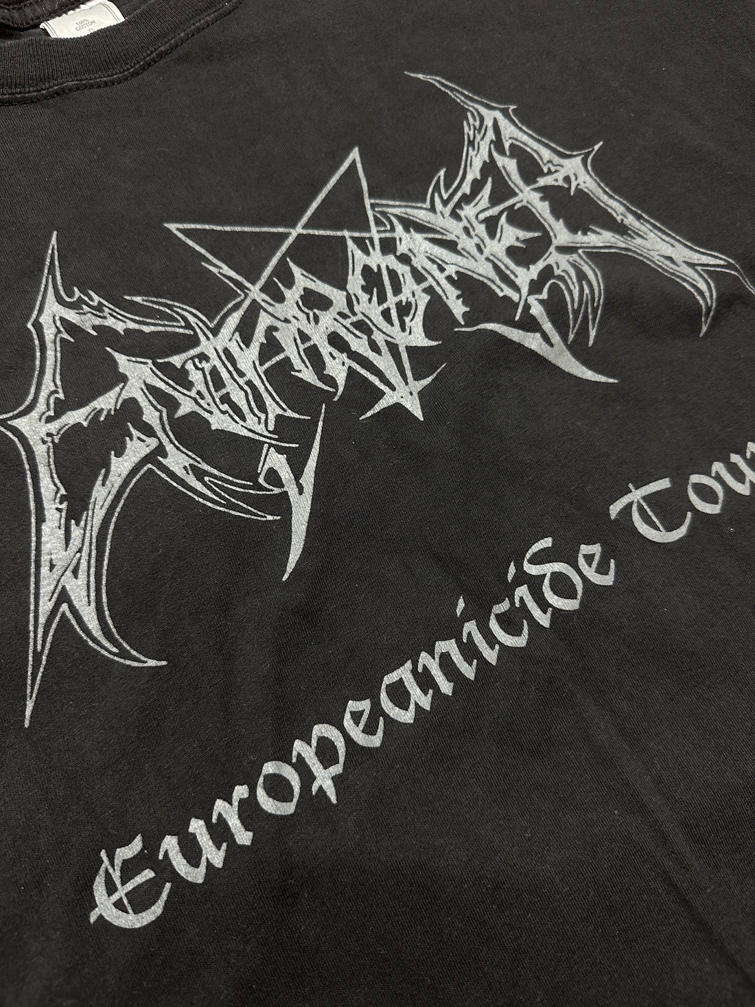 Vintage 1998 Enthroned Europeanicide Tour T-Shirt