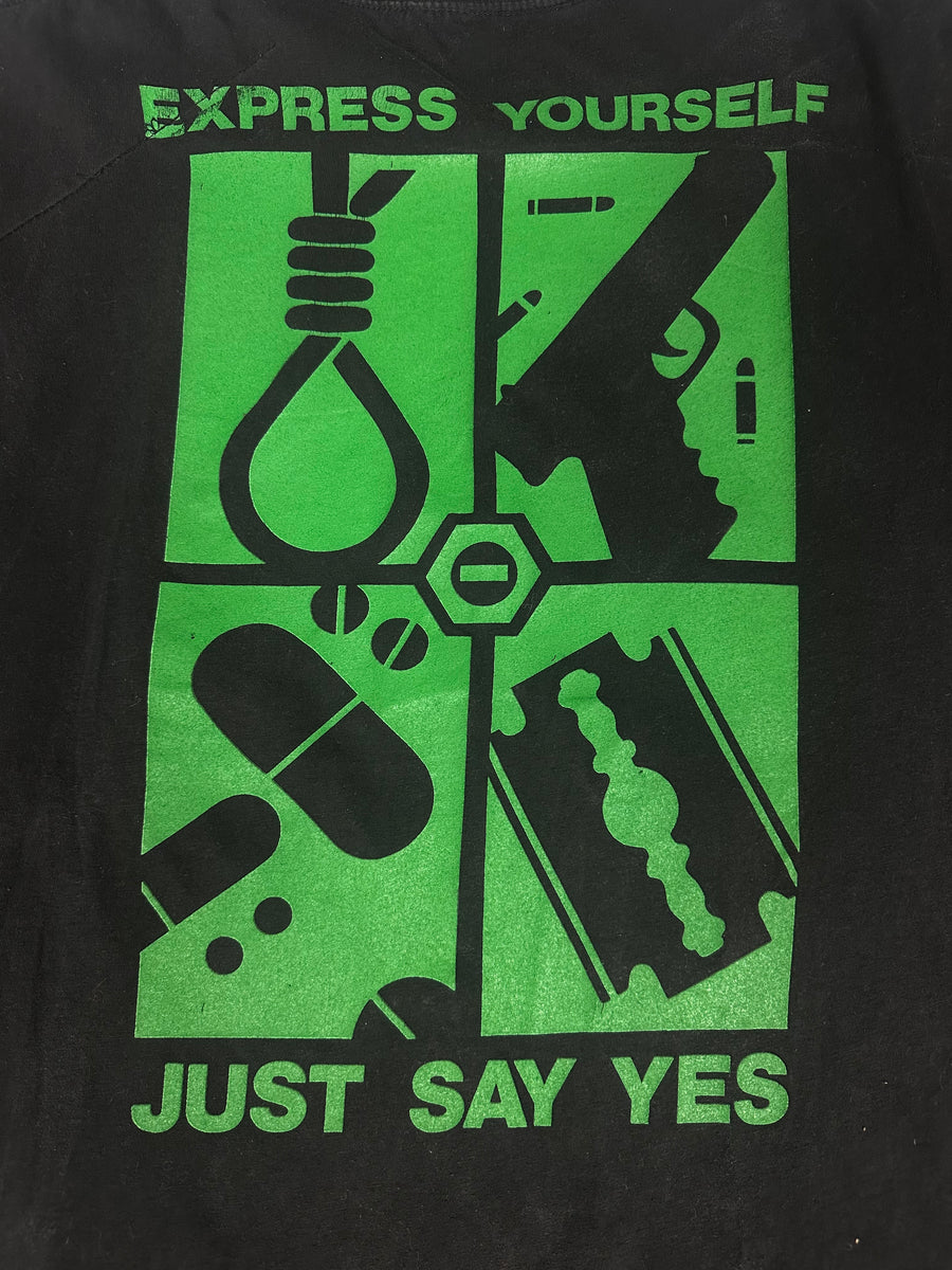 ヴィンテージ 1992 タイプO ネガティブオフェンスメカニズム Tシャツ