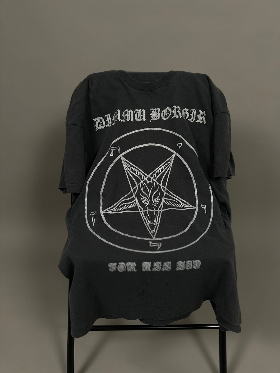 Vintage 1994 Dimmu Borgir For All Tid T-Shirt