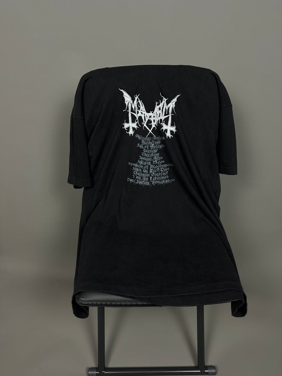 Vintage 1990s Mayhem Morbid Ghoul T-Shirt