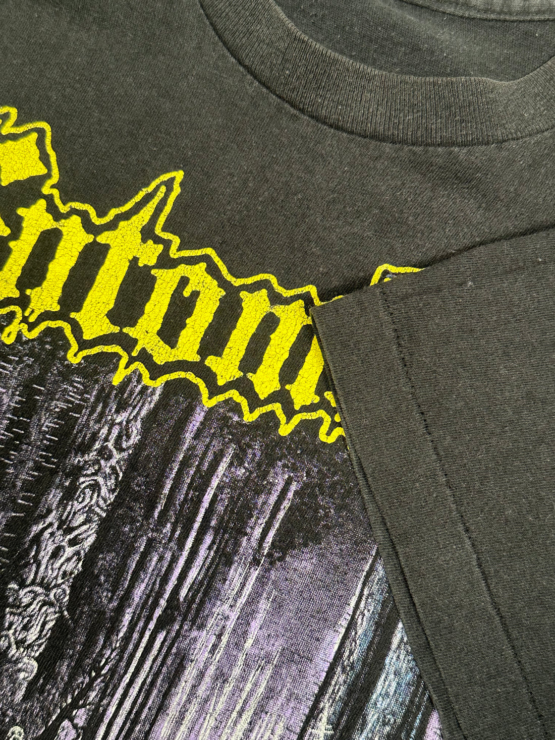 1990年ヴィンテージ エントゥームド レフト ハンド パス Tシャツ