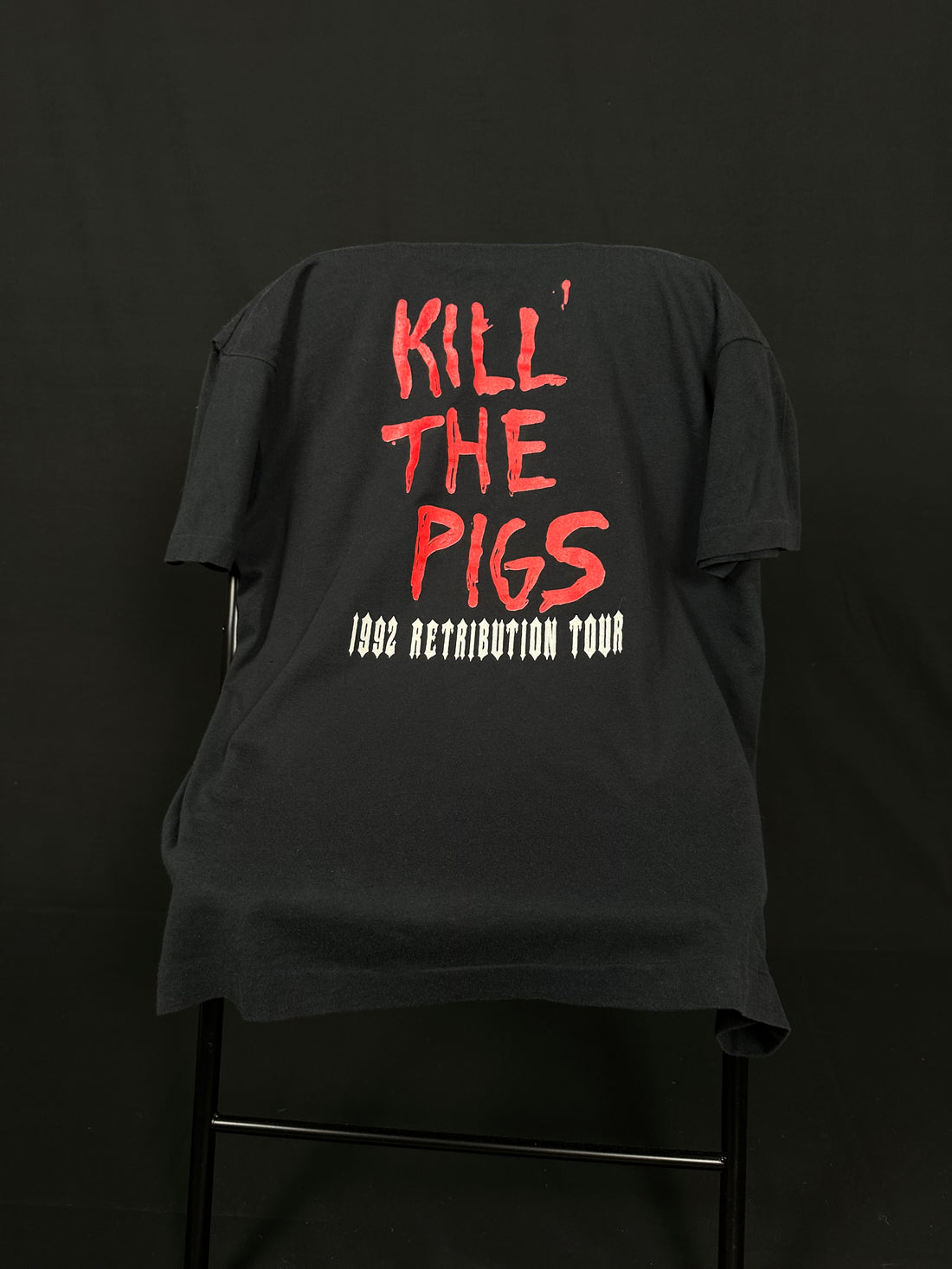 1992年ヴィンテージ「マレボレント・クリエイション リトリビューション ツアー」Tシャツ