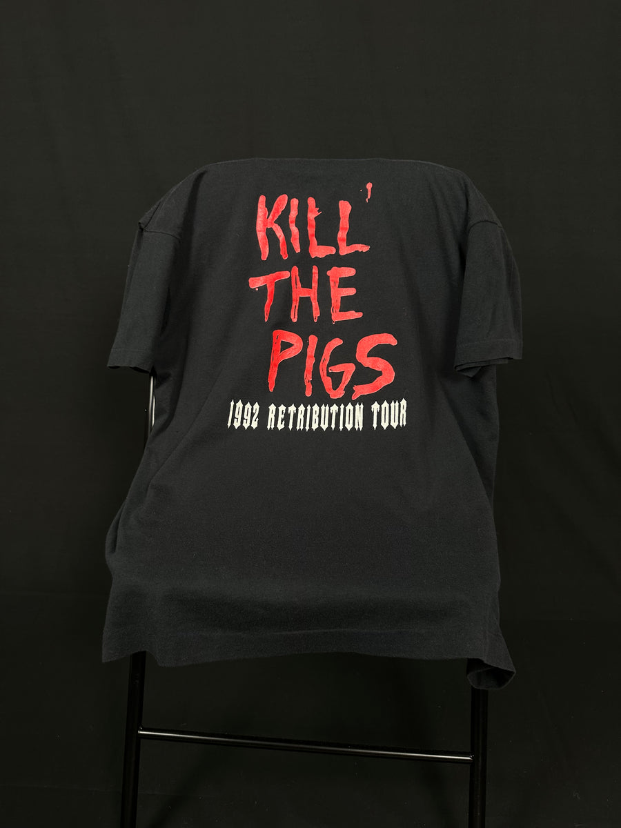 1992年ヴィンテージ「マレボレント・クリエイション リトリビューション ツアー」Tシャツ