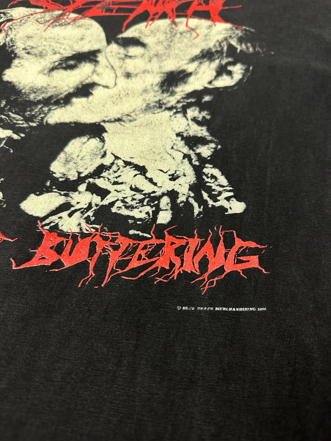 1991年 バターを塗っているところを目撃されたという強烈な悪臭のヴィンテージTシャツ