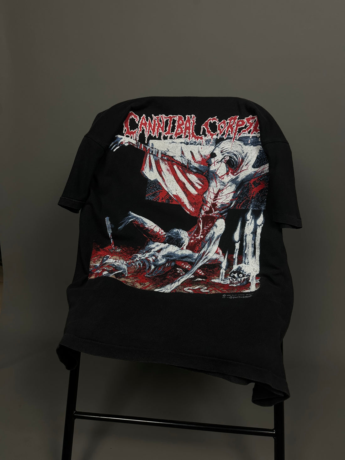 1992年ヴィンテージ カンニバル・コープス トゥーム・オブ・ザ・ミューティレイテッド Tシャツ