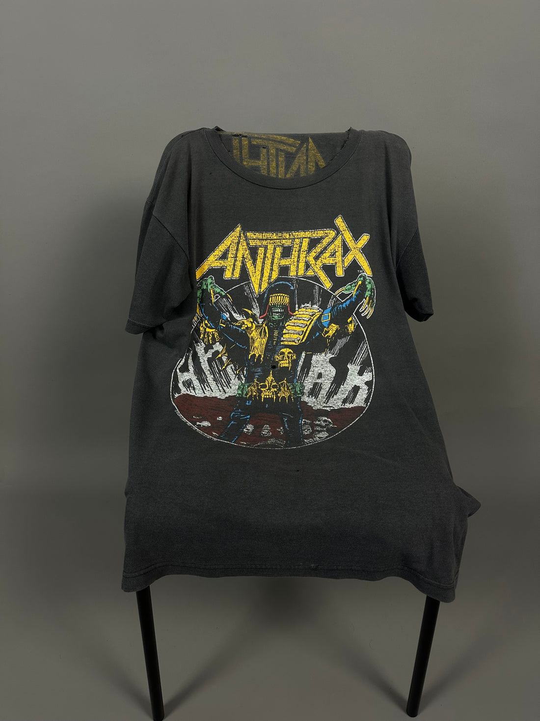 1987年ヴィンテージ アンスラックス アモング・ザ・リヴィング Tシャツ