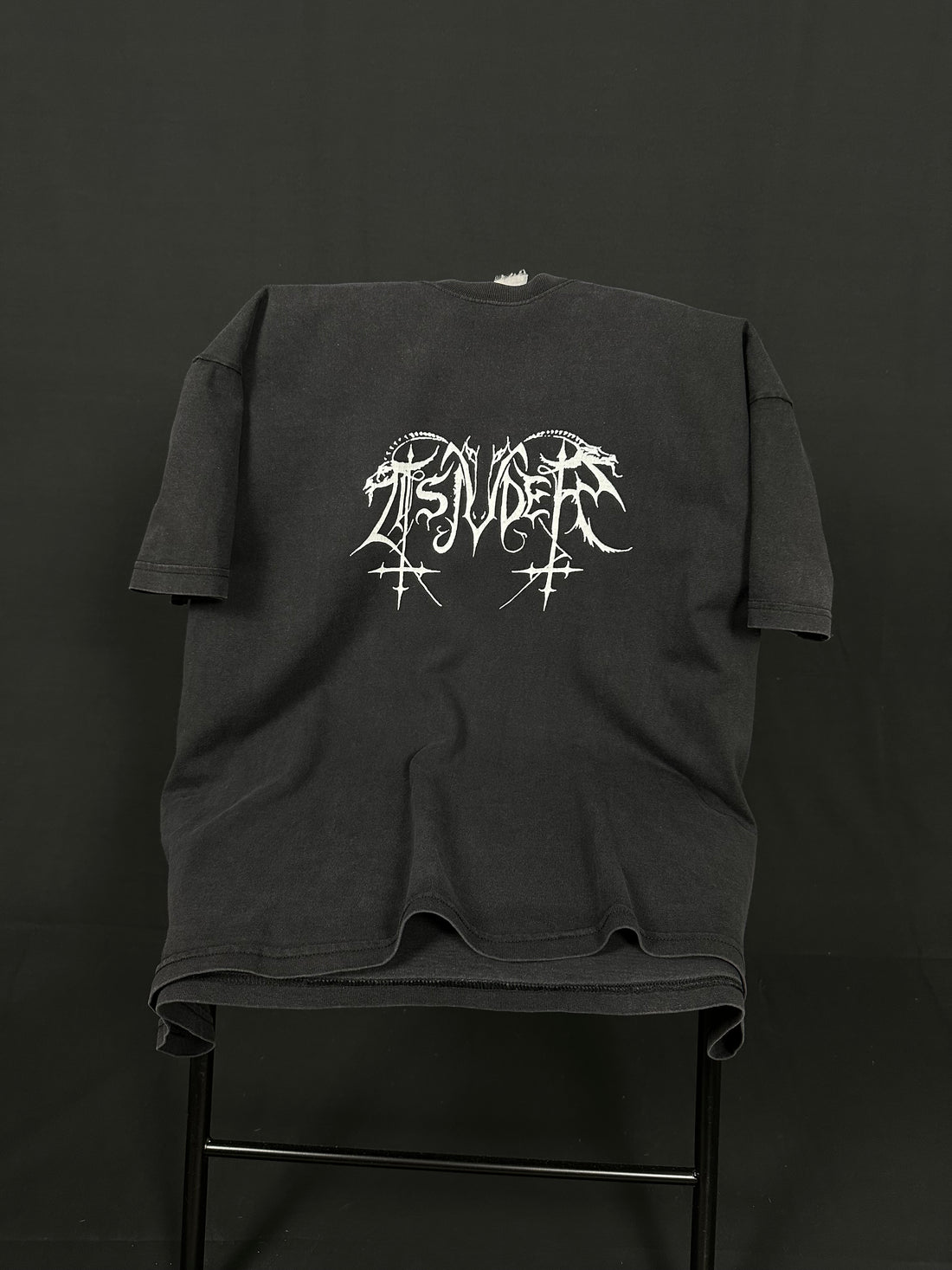 1990年代のヴィンテージTsjuderブラックメタルTシャツ