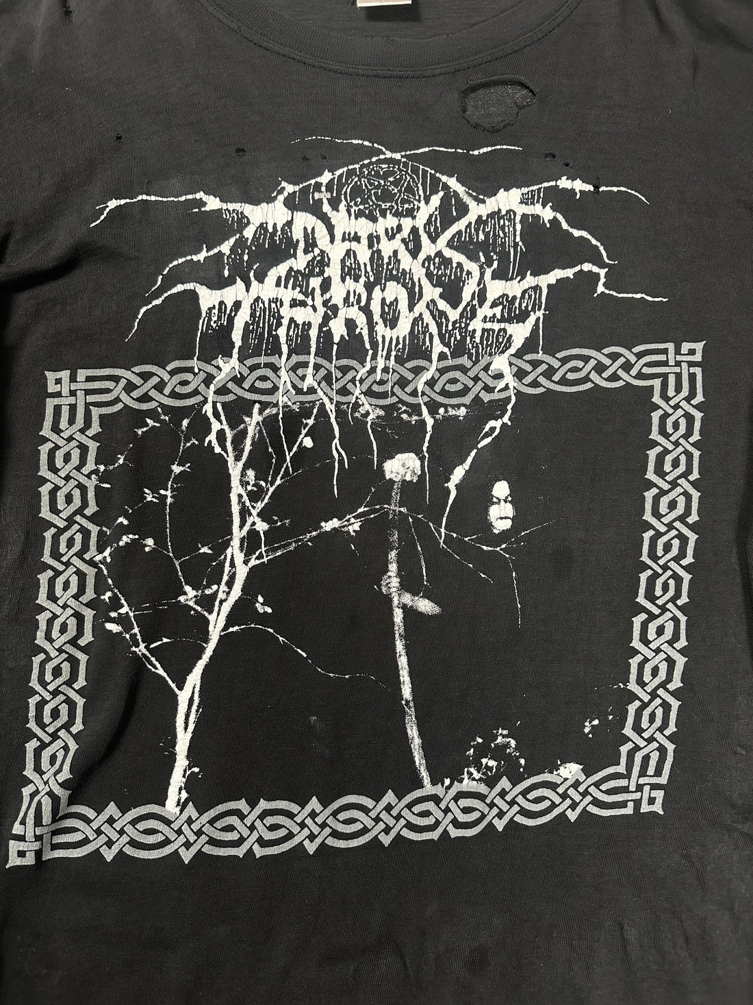 ヴィンテージ 1993 ダークスローン アンダー・ア・フューネラル・ムーン ロングスリーブ