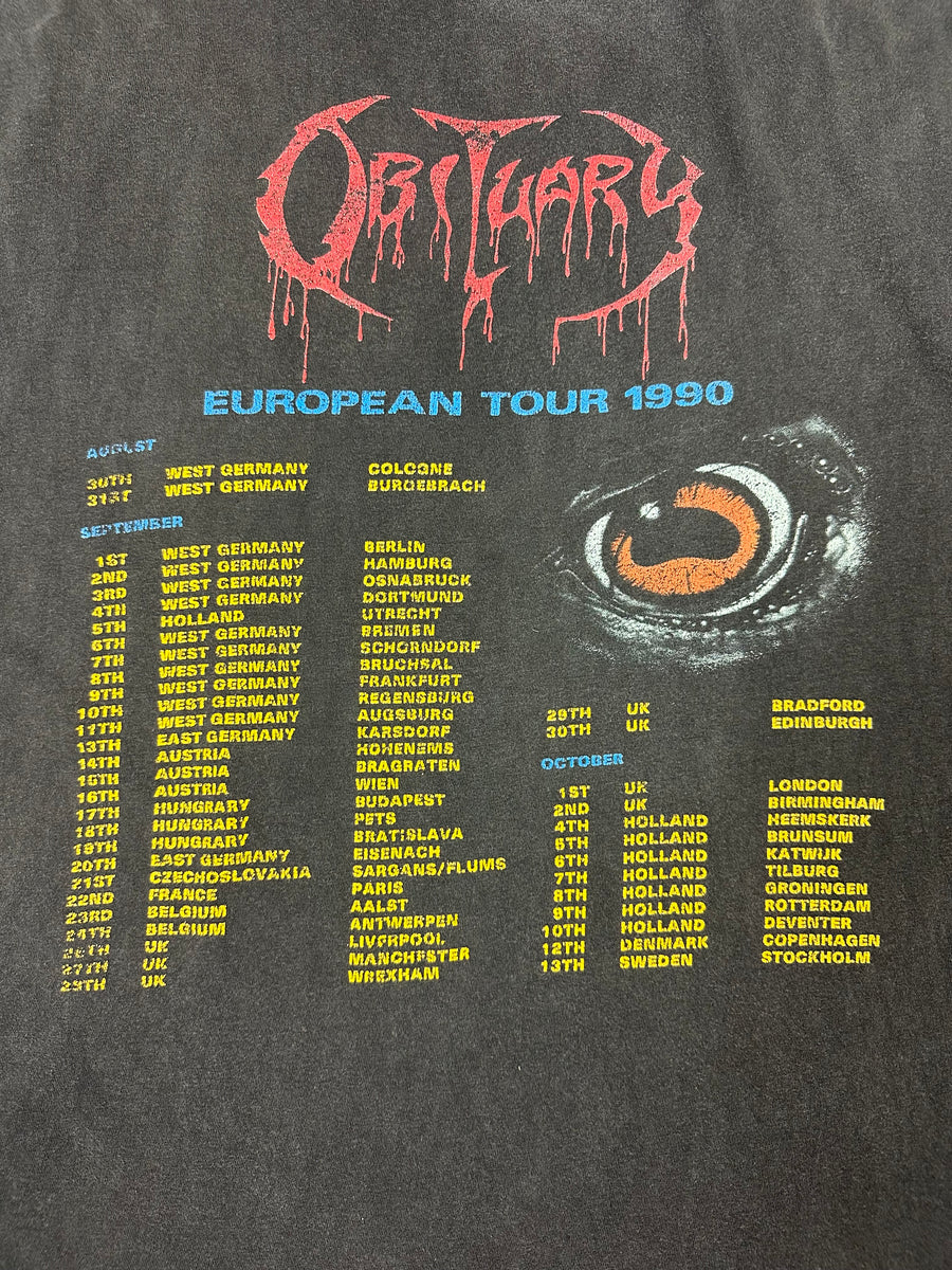 死亡記事 1990年 死因 ヴィンテージTシャツ タンクトップ
