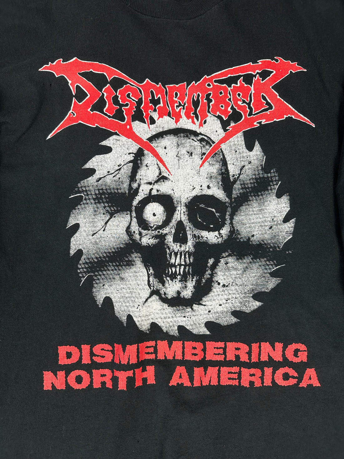 ヴィンテージ 1993 ディスメンバー 北米ツアー ロングスリーブ