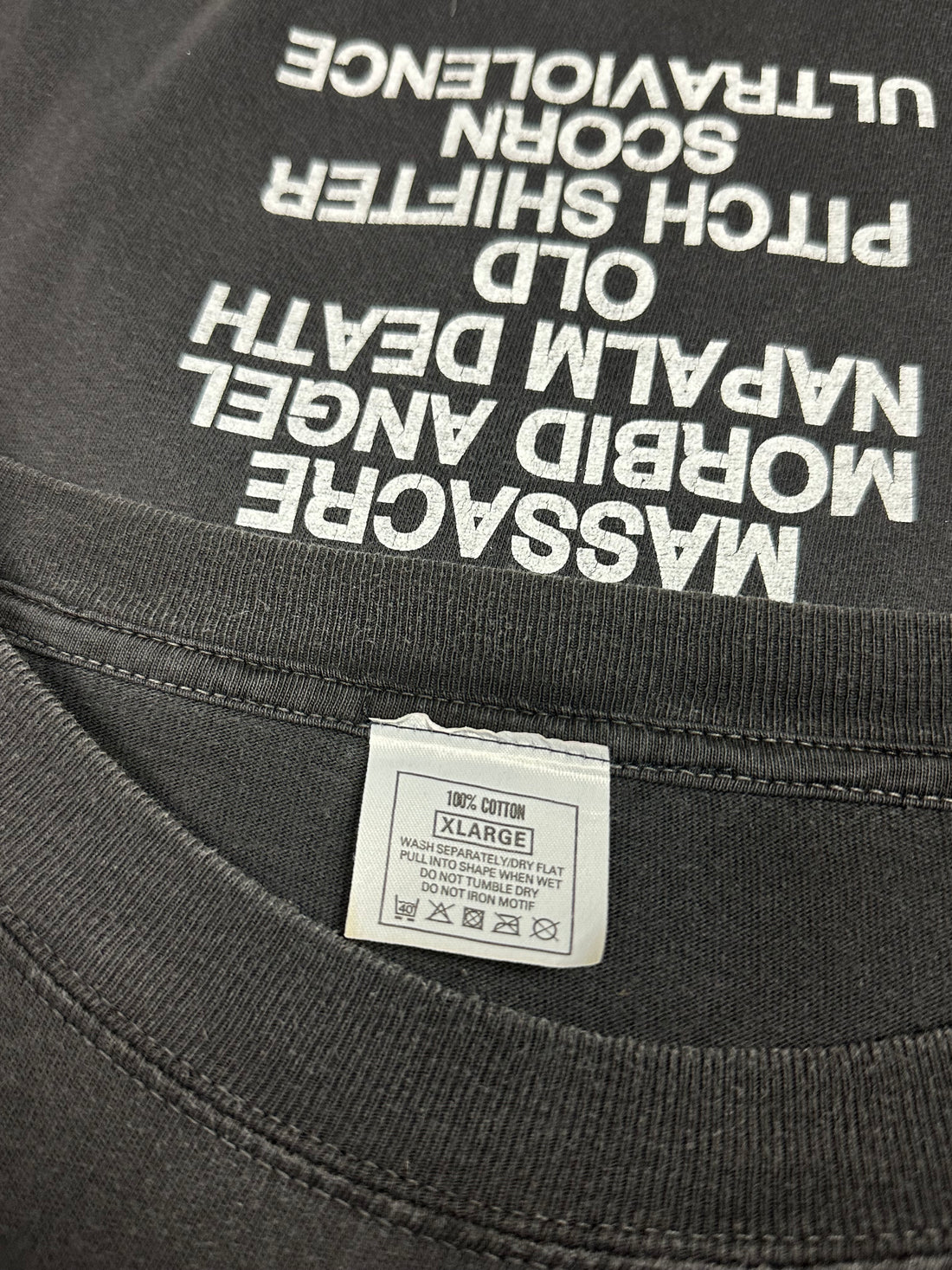 Earache 1990 Total Grind ヴィンテージ ロングスリーブ