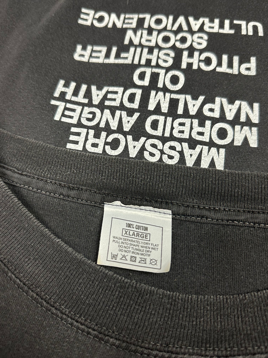 Earache 1990 Total Grind ヴィンテージ ロングスリーブ