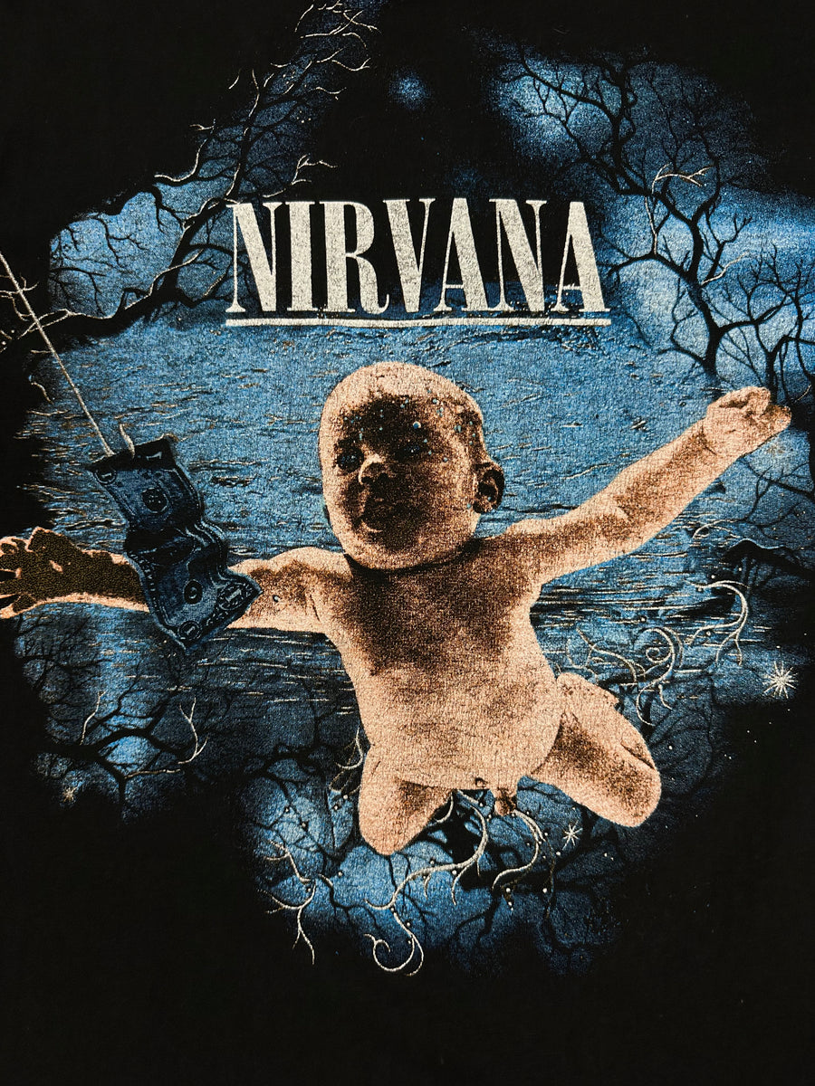 ニルヴァーナ 1995 イン・ユーテロ / ネヴァーマインド ヴィンテージ Tシャツ