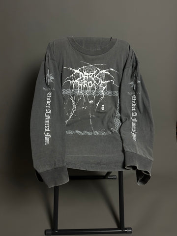 Vintage 1993 Darkthrone Funeral Moon Longsleeve