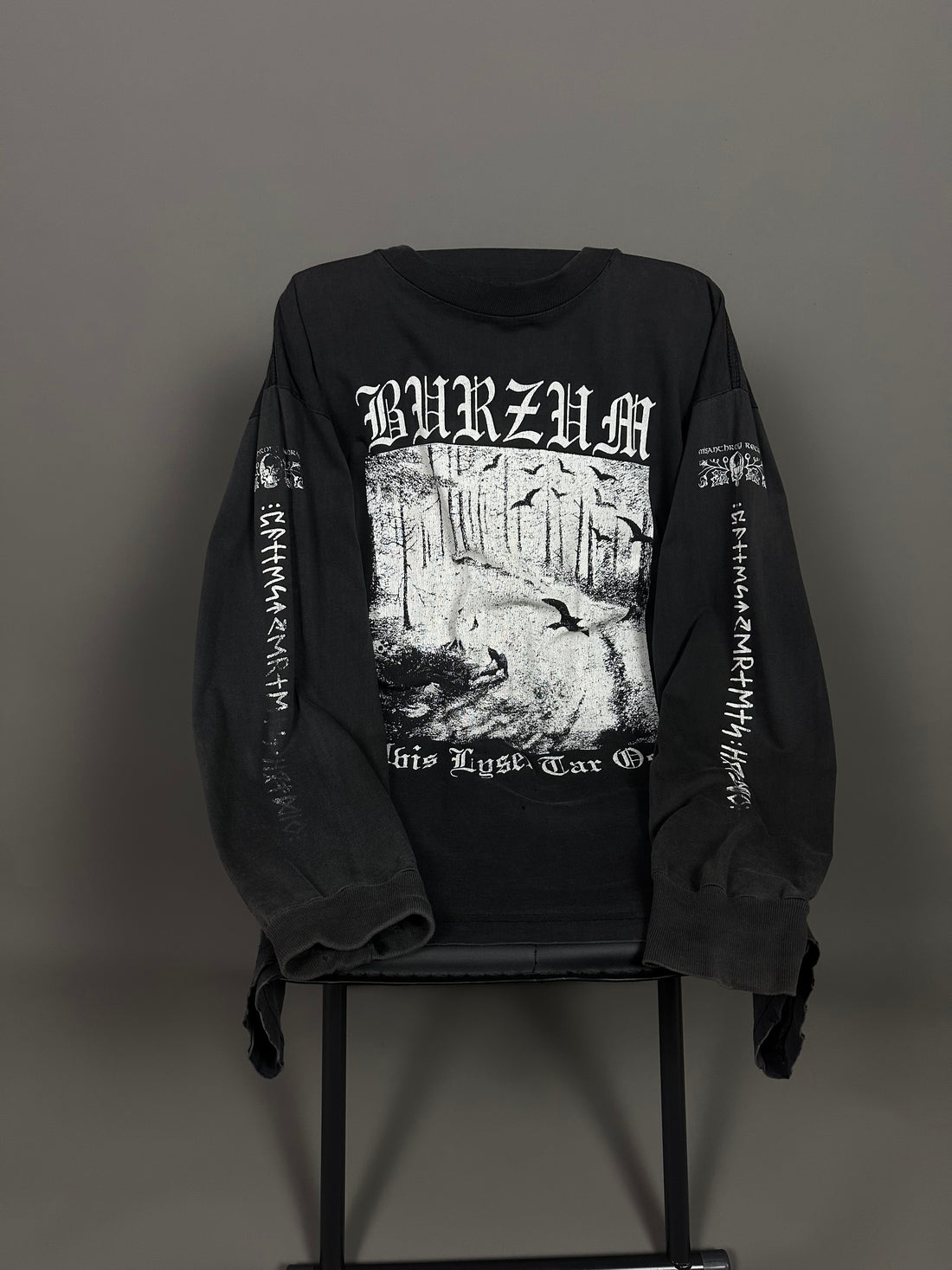 Vintage 1994 Burzum Hvis Lyset Tar Oss Longsleeve