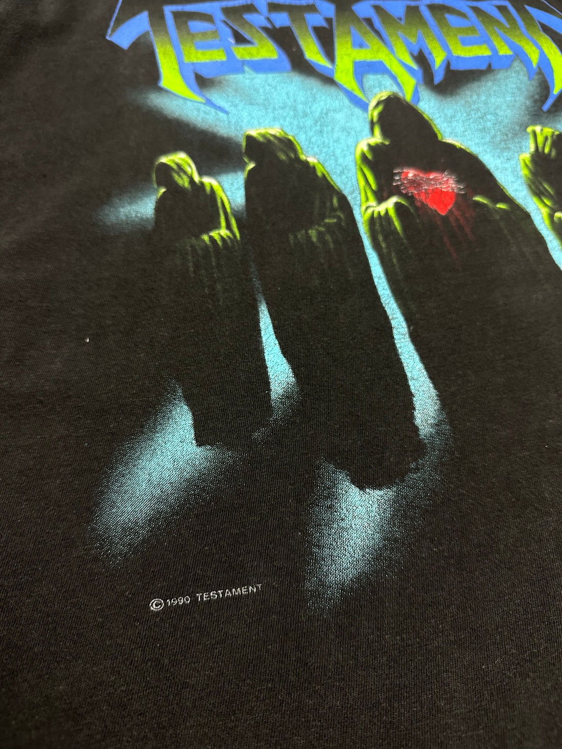 テスタメント 1990 タイタンの戦い ヴィンテージ Tシャツ