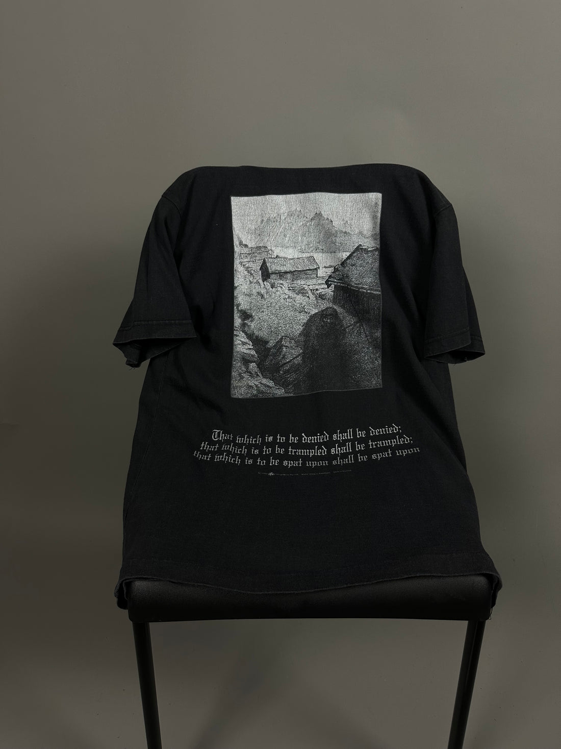 ヴィンテージ 1990 年代 Burzum Hvis Lyset Tar Oss T シャツ