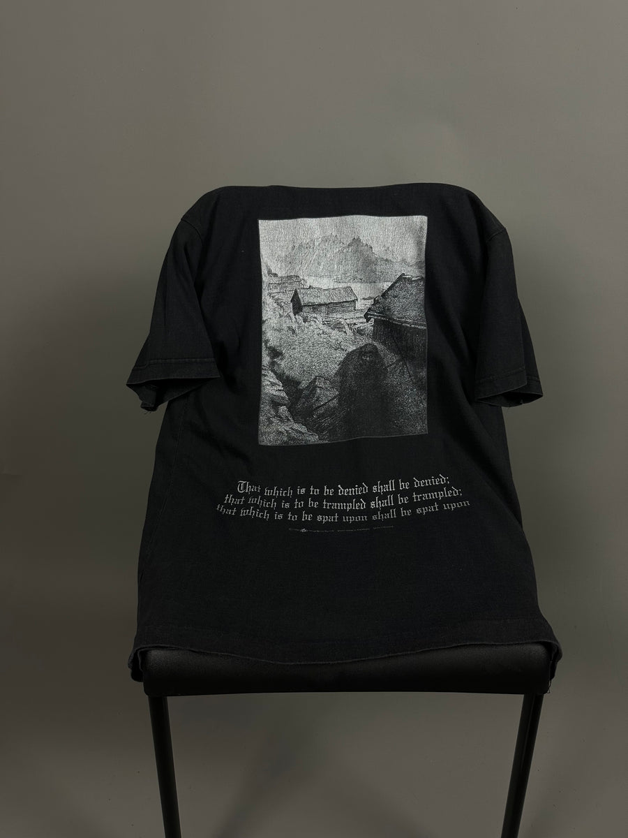 ヴィンテージ 1990 年代 Burzum Hvis Lyset Tar Oss T シャツ