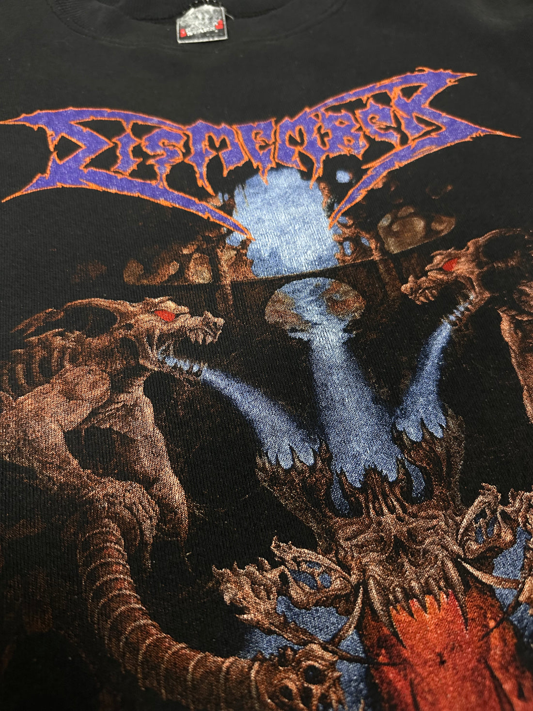 Vintage 1991 Dismember Everflowing Stream Sweater