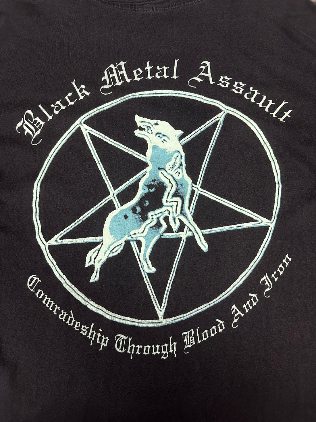 1998年製ヴィンテージ マルドゥック ブラックメタルアサルト Tシャツ