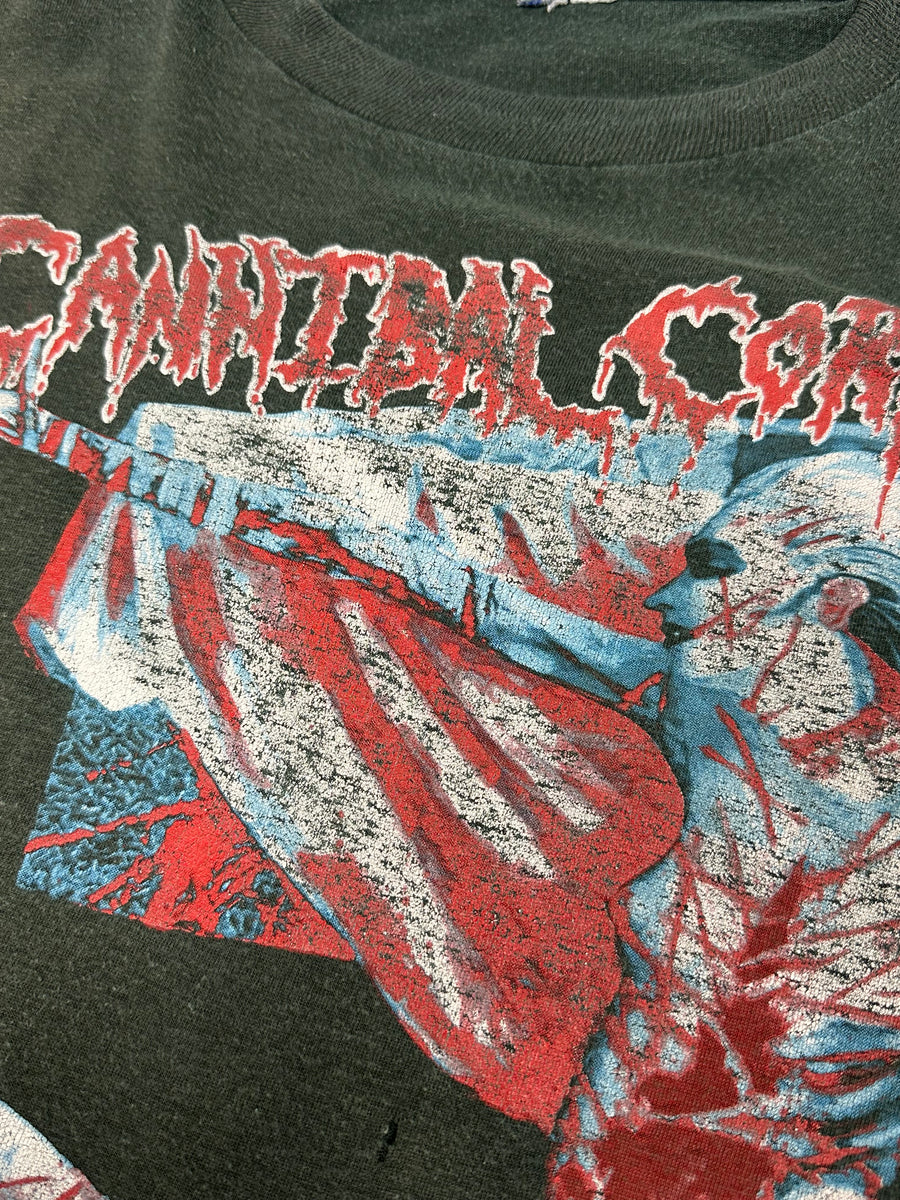 カンニバル・コープス 1993 フル・オブ・ヘイト イースター・フェスティバル ヴィンテージ Tシャツ