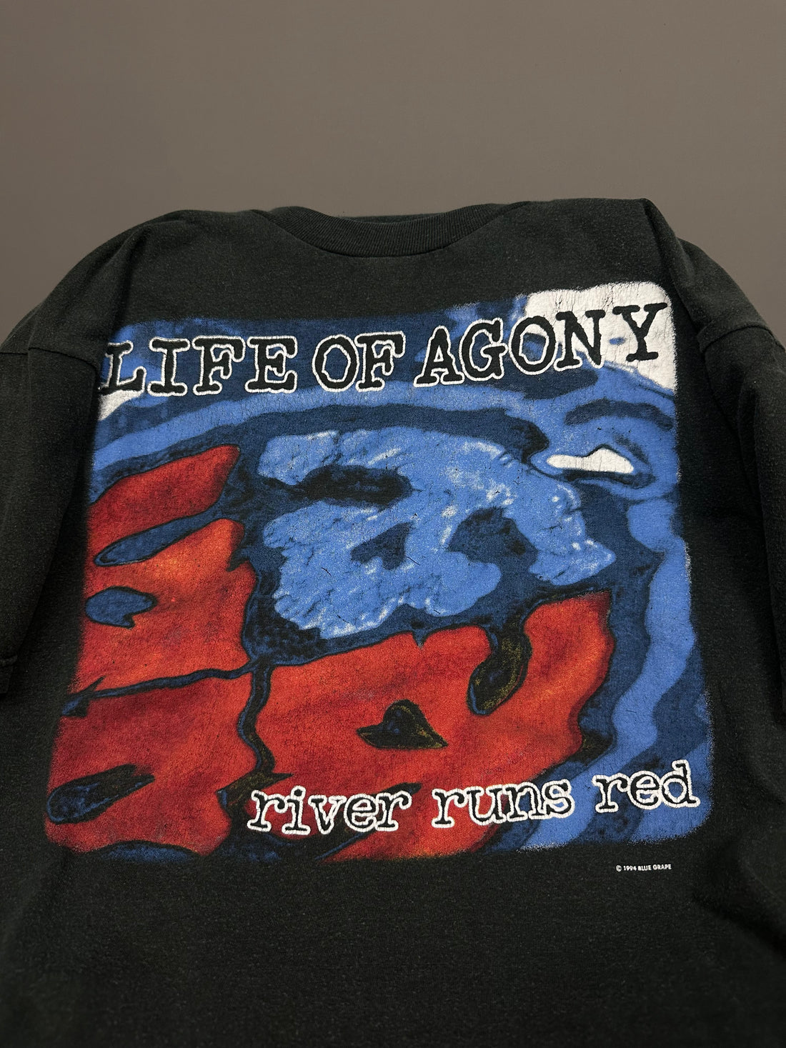 ライフ・オブ・アゴニー 1993 リバー・ランズ・レッド ヴィンテージ Tシャツ