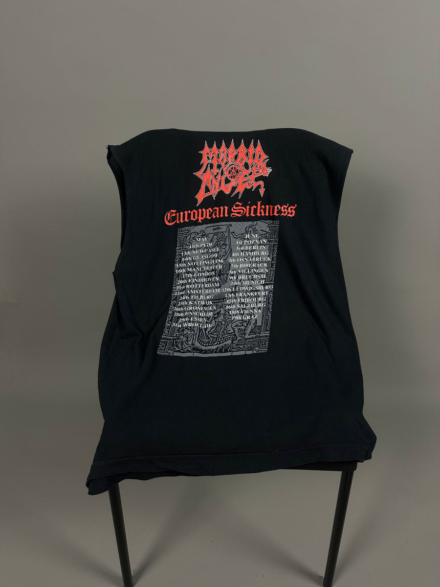 1991年ヴィンテージ モービッド・エンジェル リーディング・ザ・ラッツ ノースリーブTシャツ