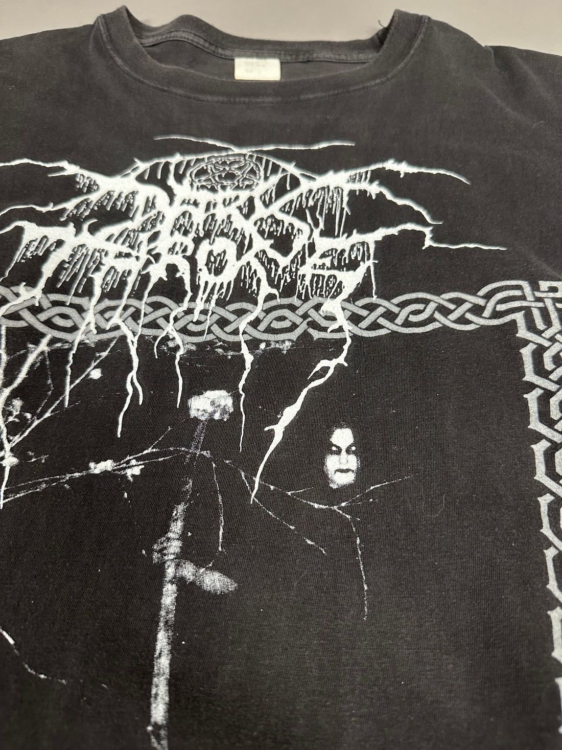 Vintage 1993 Darkthrone Funeral Moon T-Shirt