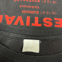 1991年ヴィンテージ カンニバル・コープス ロック・ハード・フェスティバル Tシャツ