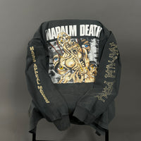 ヴィンテージ 1991 ナパーム・デス マス・アピール・マッドネス ロングスリーブ