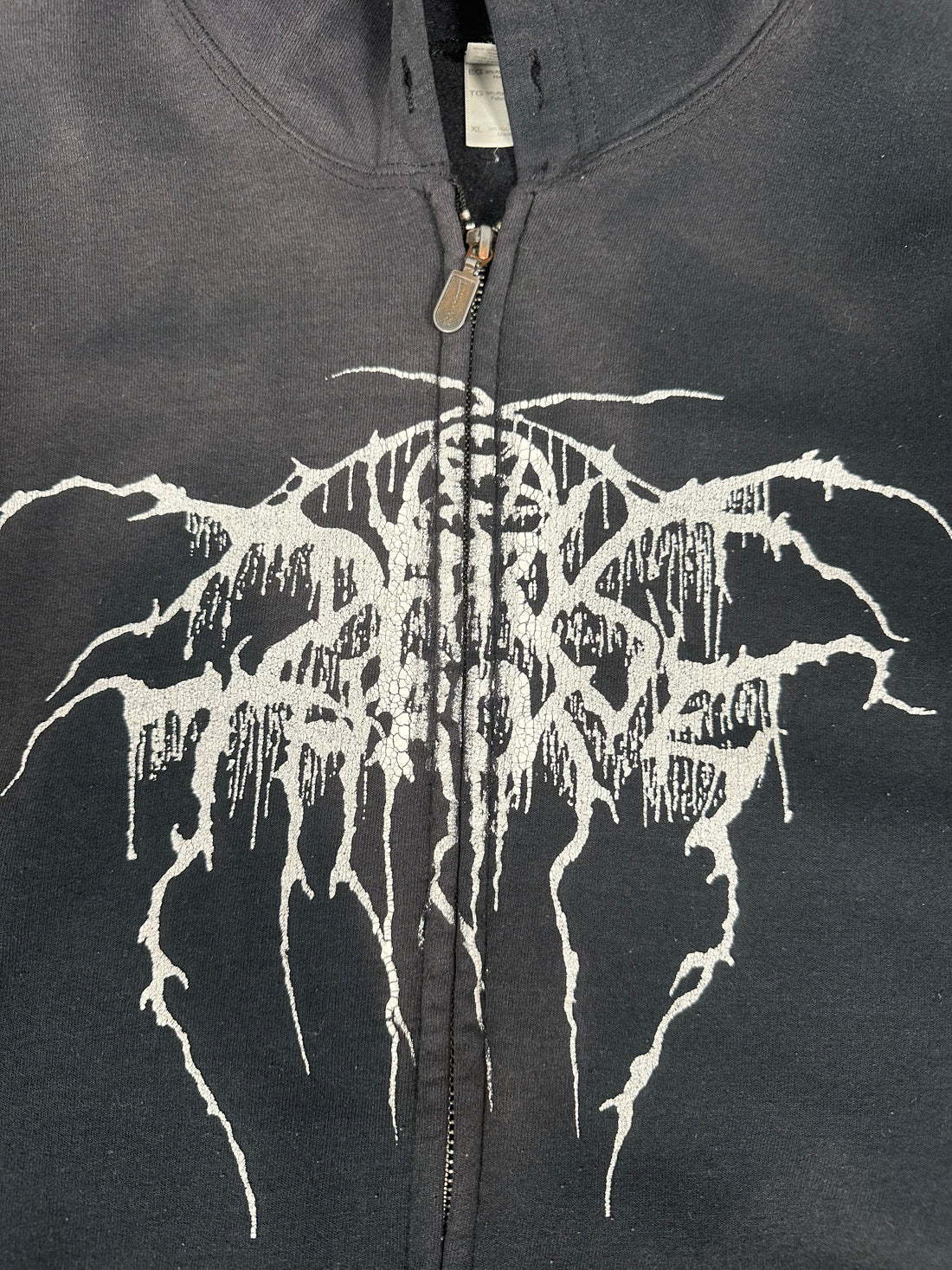 Vintage 1999 Darkthrone Transilvanian Hunger Zipper Sweatshirt