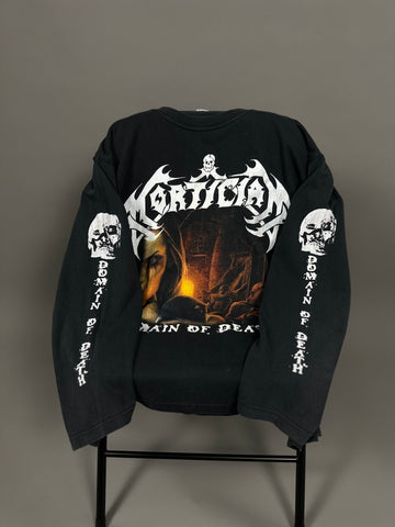 Vintage 2001 Mortician Pain Of Death Longsleeve