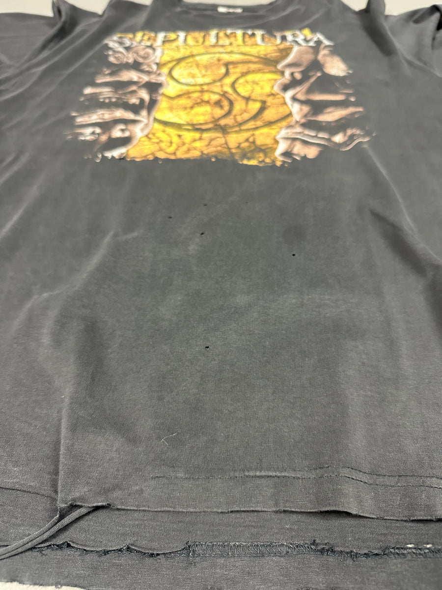 セパルトゥラ 1998 アゲインスト・ヨーロッパ ヴィンテージ ロングスリーブ