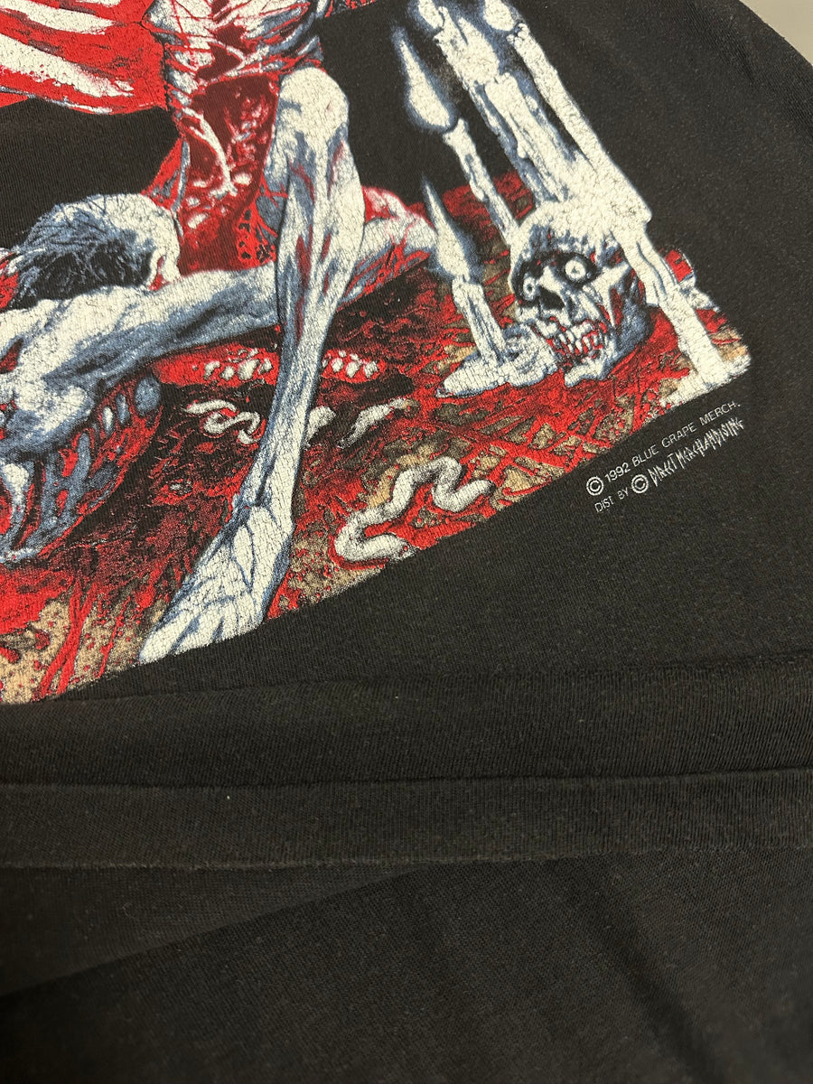 1992年ヴィンテージ カンニバル・コープス トゥーム・オブ・ザ・ミューティレイテッド Tシャツ