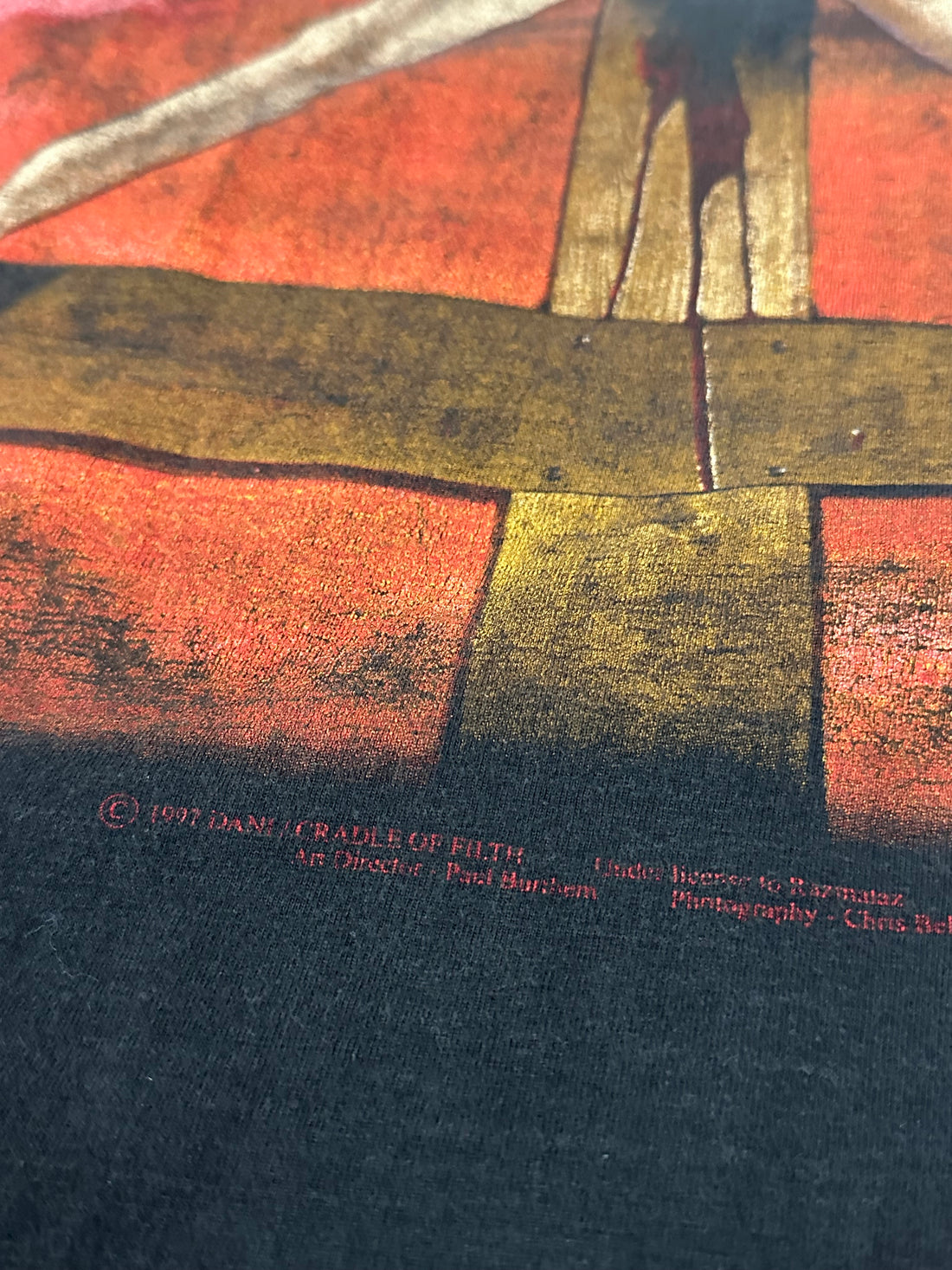 Vintage 1997 Cradle of Filth Desire Me Like Satan Longsleeve