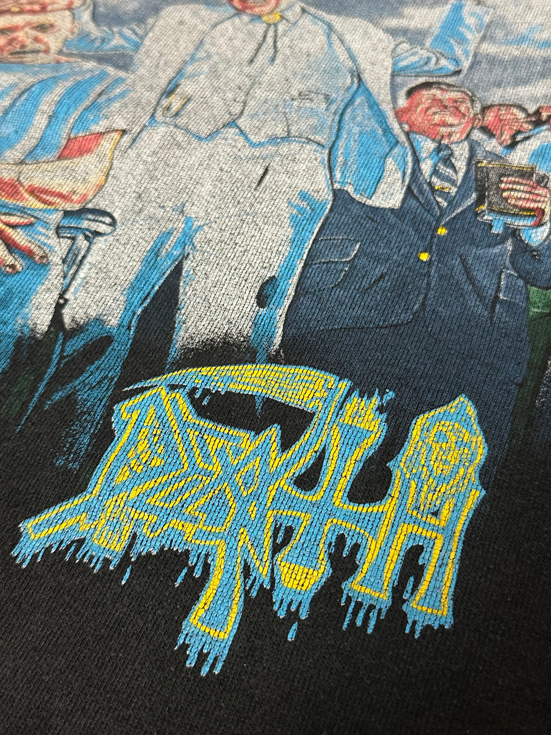 Vintage 1990 Death Spiritual Healing Sweater