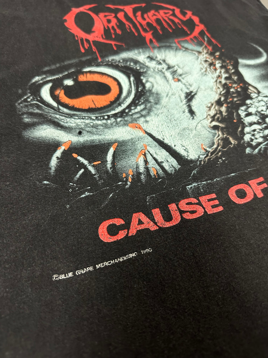 死亡記事 1990年 死因 ヴィンテージTシャツ タンクトップ