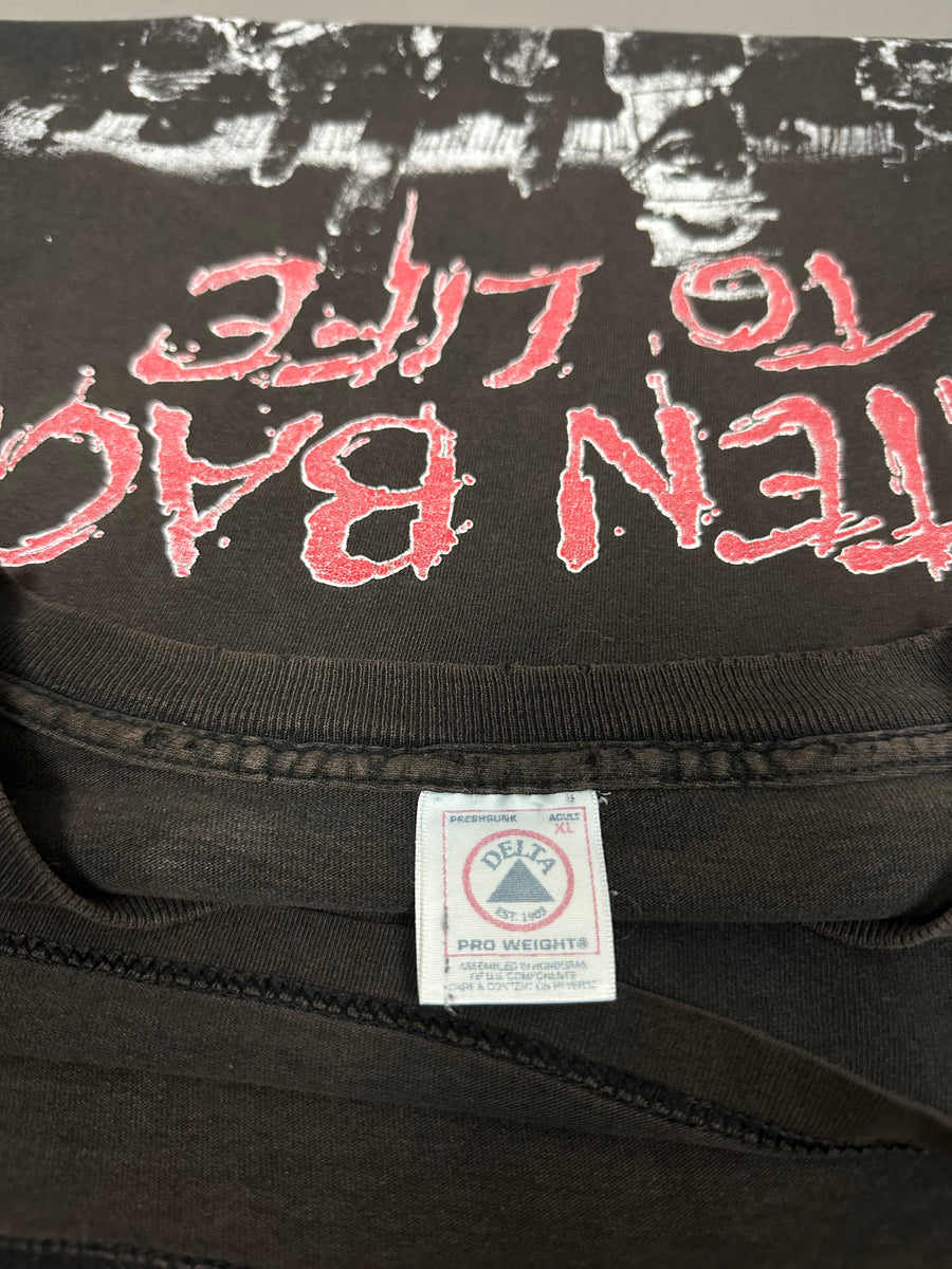 1990年代のヴィンテージ カンニバル・コープス イートン バック・トゥ・ライフ Tシャツ