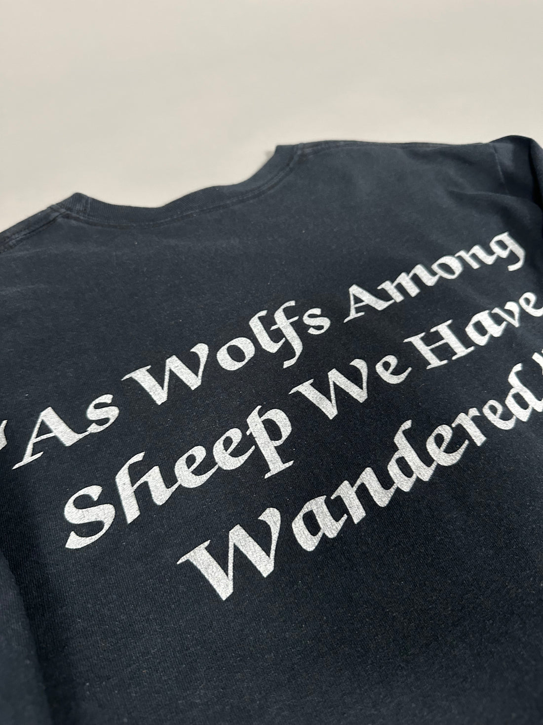 Vintage 2000s Darkthrone Wolfs Among Sheep Longsleeve