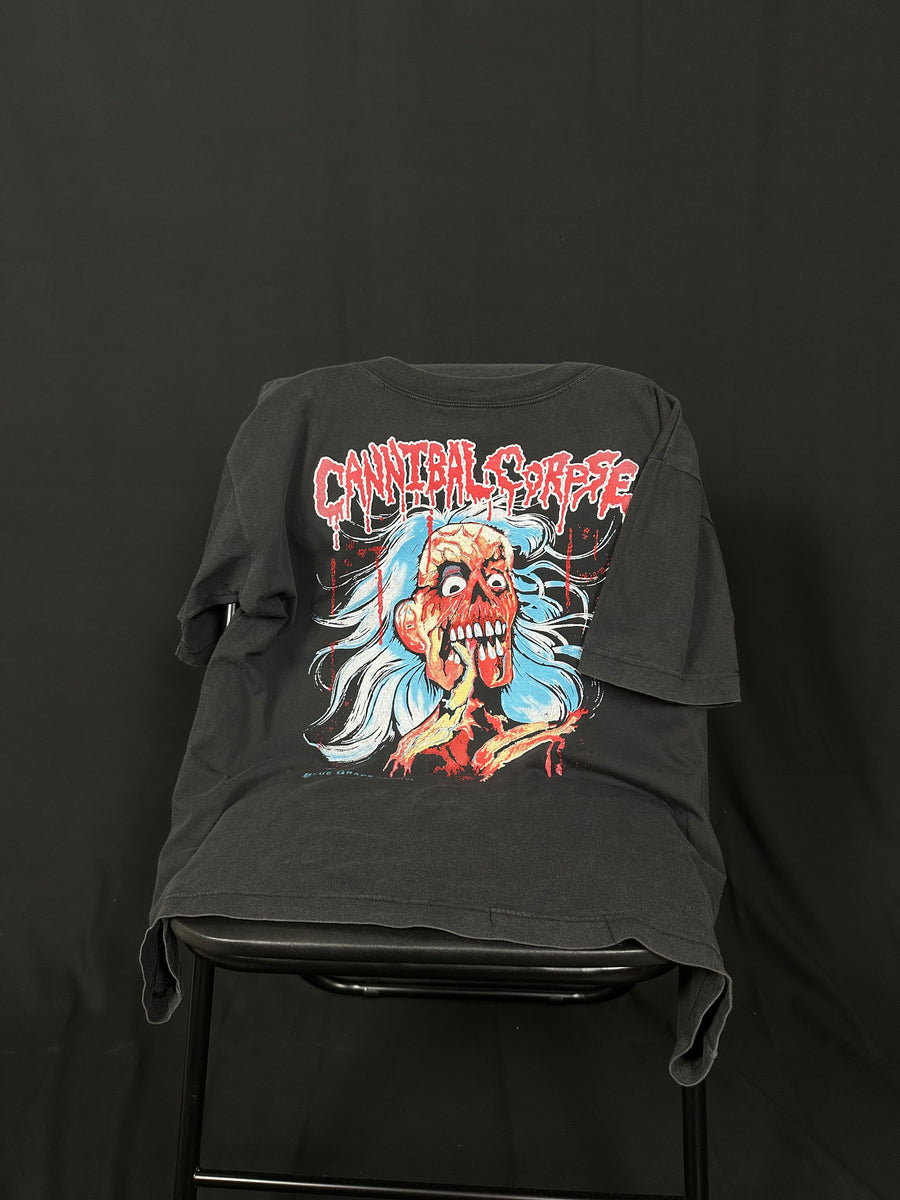 1992年製ヴィンテージ カンニバル・コープス UKバージョン Tシャツ