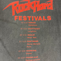 1991年ヴィンテージ カンニバル・コープス ロック・ハード・フェスティバル Tシャツ