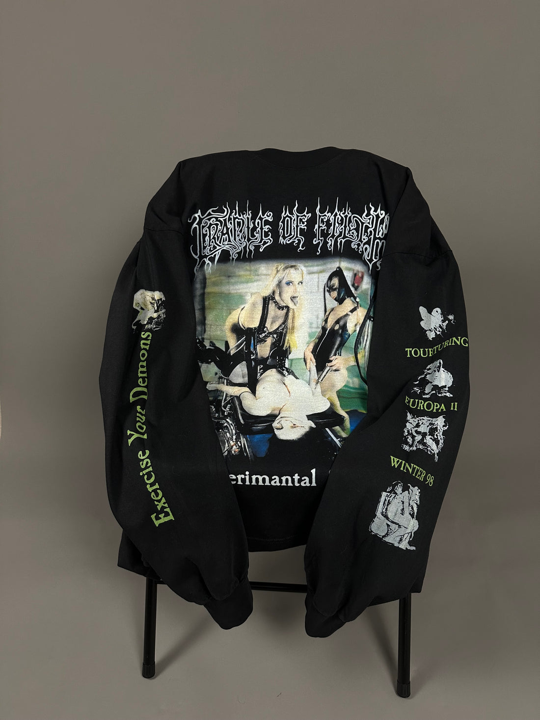 ヴィンテージ 1998 Cradle of Filth セックス・ファイルズ ロングスリーブ