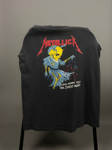 メタリカ 1980年代 ドリス ヴィンテージ バンド Tシャツ