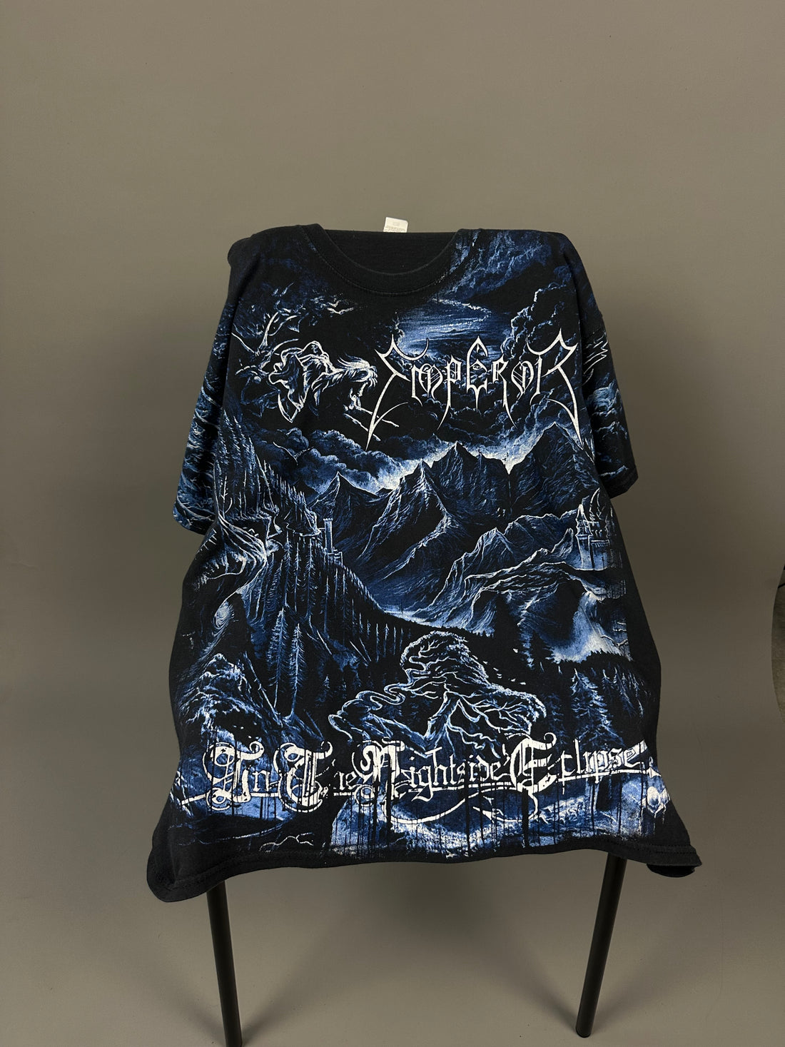 エンペラー 2000s オールオーバープリント ライダー Tシャツ