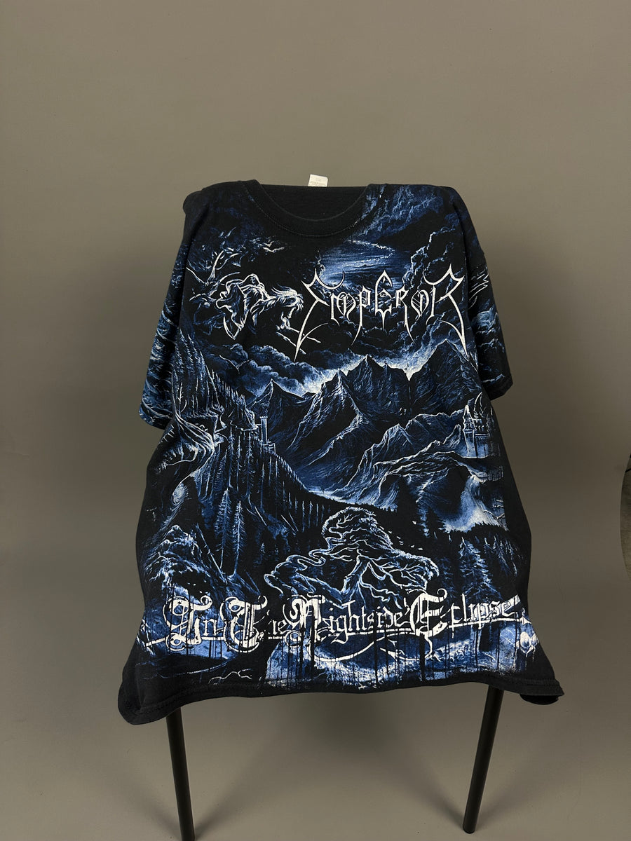 エンペラー 2000s オールオーバープリント ライダー Tシャツ