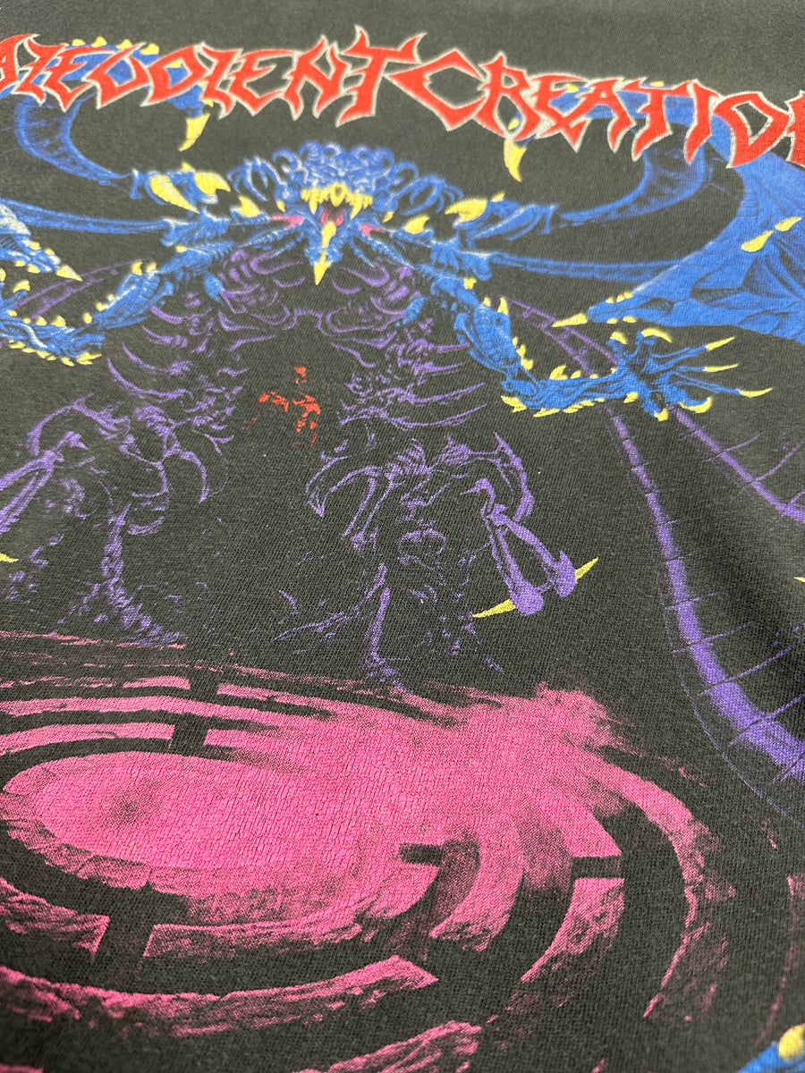 1992年ヴィンテージ「マレボレント・クリエイション リトリビューション ツアー」Tシャツ