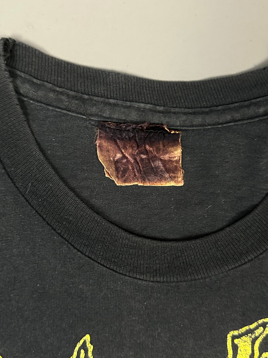 1990年ヴィンテージ エントゥームド レフト ハンド パス Tシャツ